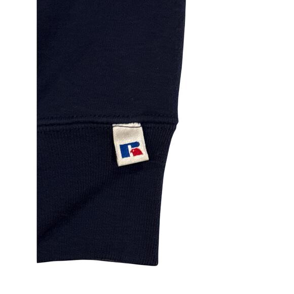 Vintage Russell Sweatshirt Mens Size XL Blue Crew Neck Blank Made in USA 90s - Picture 3 of 7